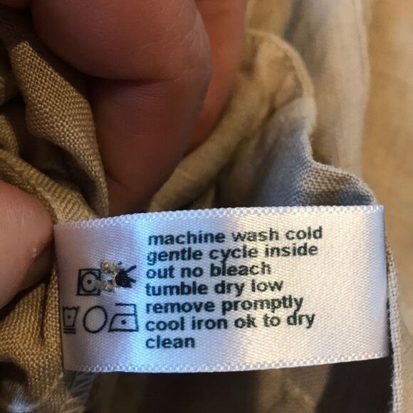 Three dots top M (#276) 100% linen - Picture 5 of 5